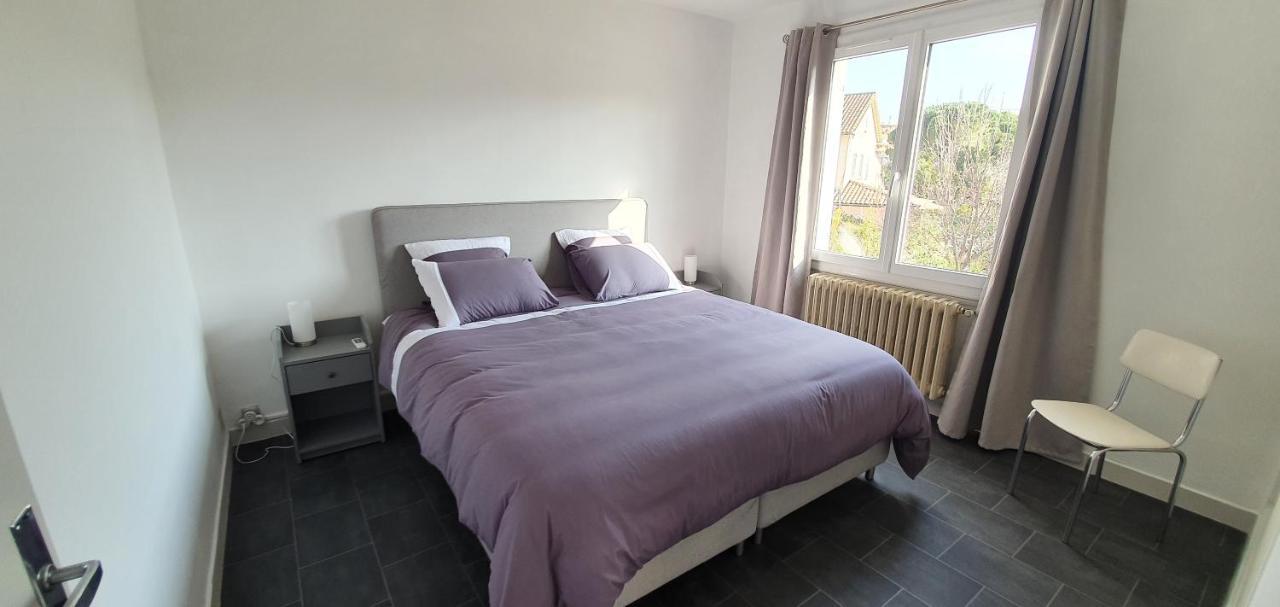 Appartement Entier Au Dessus De Villa, Climatisation Reversible Poele A Bois Tres Chaleureux , Wi Fi Parking Privee Gratuit Situation 500 M, Plage Et Centre Ville 사나리쉬르메르 외부 사진